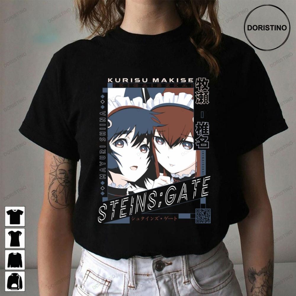 Kurisu Makise And Mayuri Shiina Steins Gate Trending Style